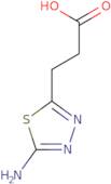 3-(5-Amino-1,3,4-thiadiazol-2-yl)propanoic acid