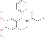 2-Chloro-1-(6,7-dimethoxy-1-phenyl-1,2,3,4-tetrahydroisoquinolin-2-yl)ethan-1-one