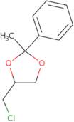 4-(Chloromethyl)-2-methyl-2-phenyl-1,3-dioxolane