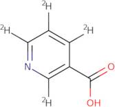 Nicotinic acid-(ring-d4)
