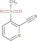 3-Methanesulfonylpyridine-2-carbonitrile