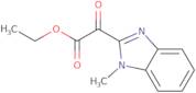 Ethyl 2-(1-methylbenzimidazol-2-yl)-2-oxoacetate