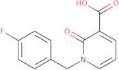 1-[(4-Fluorophenyl)methyl]-2-oxo-1,2-dihydropyridine-3-carboxylic acid