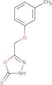 5-(3-Methylphenoxymethyl)-1,3,4-oxadiazole-2-thiol