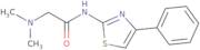 2-(Dimethylamino)-N-(4-phenyl-1,3-thiazol-2-yl)acetamide