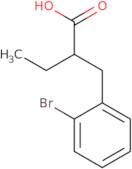 2-[(2-Bromophenyl)methyl]butanoic acid