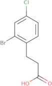 3-(2-Bromo-4-chlorophenyl)propanoic acid