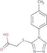 2-{[4-(4-Methylphenyl)-4H-1,2,4-triazol-3-yl]sulfanyl}acetic acid