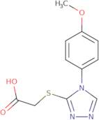 2-{[4-(4-Methoxyphenyl)-4H-1,2,4-triazol-3-yl]sulfanyl}acetic acid