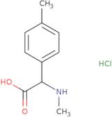 2-(Methylamino)-2-(4-methylphenyl)acetic acid hydrochloride