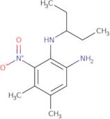 N2-(1-Ethylpropyl)-4,5-dimethyl-3-nitro-1,2-benzenediamine