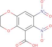 6,7-Dinitro-2,3-dihydro-1,4-benzodioxine-5-carboxylic acid