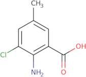 2-Amino-3-chloro-5-methylbenzoic acid