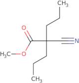 Methyl 2-cyano-2-propylpentanoate