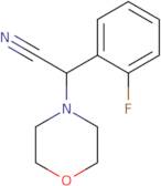 2-(2-Fluorophenyl)-2-(morpholin-4-yl)acetonitrile