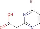 2-(4-Bromopyrimidin-2-yl)acetic acid