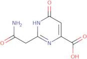 2-(2-Amino-2-oxoethyl)-6-oxo-1,6-dihydropyrimidine-4-carboxylic acid