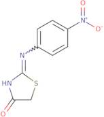 (2Z)-2-[(4-Nitrophenyl)imino]-1,3-thiazolidin-4-one