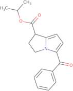 Isopropyl 5-benzoyl-2,3-dihydro-1H-pyrrolizine-1-carboxylate