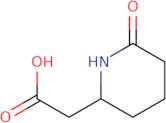 2-(6-Oxopiperidin-2-yl)acetic acid