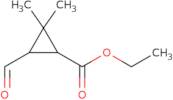 Ethyl 3-formyl-2,2-dimethylcyclopropane-1-carboxylate