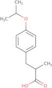 2-Methyl-3-[4-(propan-2-yloxy)phenyl]propanoic acid