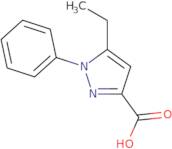 5-Ethyl-1-phenyl-1H-pyrazole-3-carboxylic acid