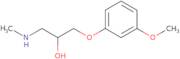 1-(3-Methoxyphenoxy)-3-(methylamino)-propan-2-ol