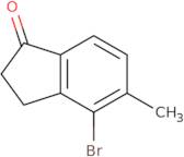 4-bromo-5-methyl-2,3-dihydro-1h-inden-1-one