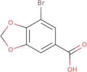 7-bromo-1,3-dioxaindane-5-carboxylic acid