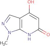 4-Hydroxy-1-methyl-1H-pyrazolo[3,4-b]pyridin-6(7H)-one