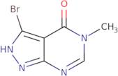 3-bromo-5-methyl-1h-pyrazolo[3,4-d]pyrimidin-4(5h)-one