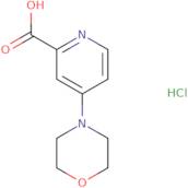 4-Morpholin-4-yl-pyridine-2-carboxylic acidhydrochloride