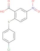 2-[(4-Chlorophenyl)sulfanyl]-5-nitrobenzoic acid