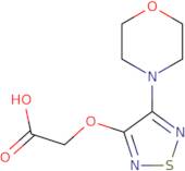 2-{[4-(Morpholin-4-yl)-1,2,5-thiadiazol-3-yl]oxy}acetic acid