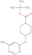 4-(6-Amino-pyrimidin-4-yloxy)-piperidine-1-carboxylic acid tert-butyl ester