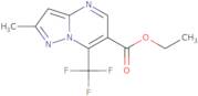 Ethyl 2-methyl-7-(trifluoromethyl)pyrazolo[1,5-a]pyrimidine-6-carboxylate