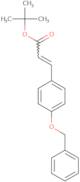 tert-Butyl (2E)-3-[4-(benzyloxy)phenyl]prop-2-enoate