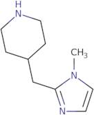 4-[(1-Methyl-1H-imidazol-2-yl)methyl]piperidine