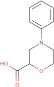 4-Phenylmorpholine-2-carboxylic acid