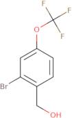 [2-Bromo-4-(trifluoromethoxy)phenyl]methanol