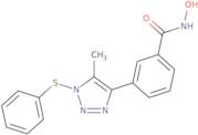 N-Hydroxy-3-[1-(phenylthio)methyl-1H-1,2,3-triazol-4-yl]benzamide