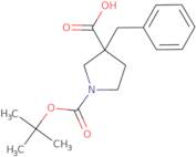 3-Benzyl-1-(tert-butoxycarbonyl)pyrrolidine-3-carboxylic acid