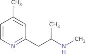 N-Methyl-1-(4-methylpyridin-2-yl)propan-2-amine