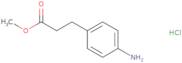 Methyl 3-(4-aminophenyl)propanoate HCl