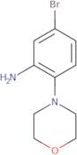 5-Bromo-2-(4-morpholinyl)aniline