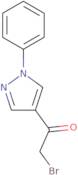2-Bromo-1-(1-phenyl-1H-pyrazol-4-yl)ethan-1-one