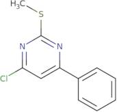 4-Chloro-2-methylsulfanyl-6-phenylpyrimidine