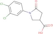 1-(3,4-Dichlorophenyl)-2-oxopyrrolidine-4-carboxylic acid