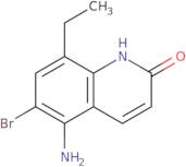 5-Amino-6-bromo-8-ethylquinolin-2-ol